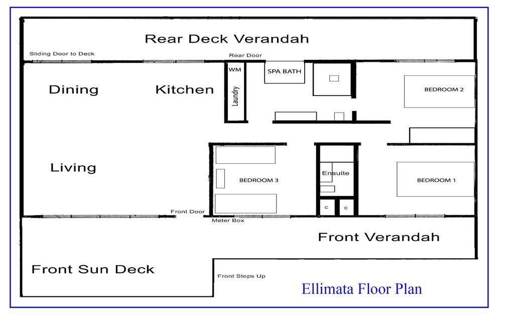 Ellimata Holiday Cottage Halls Gap Exterior foto